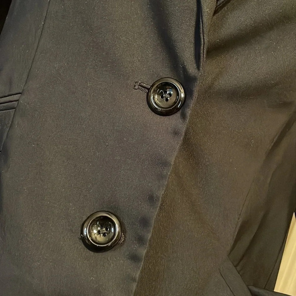 Chicos women’s blazer Medium 8 jacket black classic career casual long sleeve - Picture 2 of 8